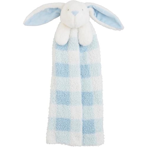 Mud Pie Bunny Chenille Cuddle Pals, Blue