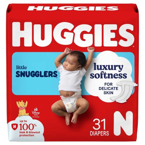 Huggies Little Snugglers Diapers - Newborn - 31ct