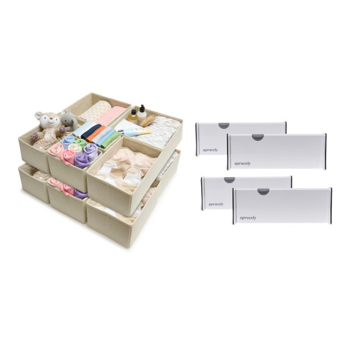 Sprucely Drawer Organization Bundle - Oat