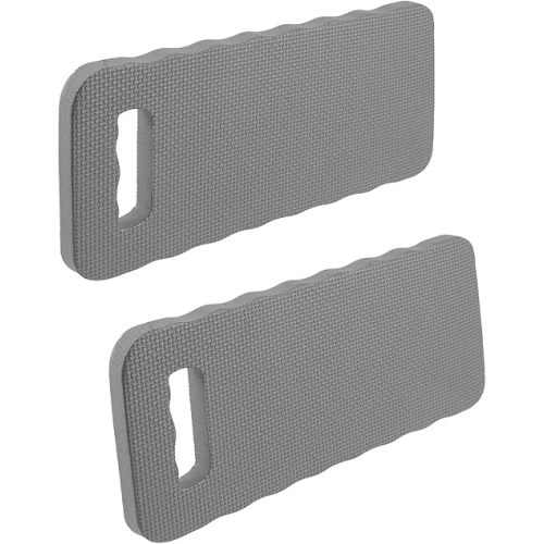 YWSHF 2 PCS Garden Kneeling Pad,Knee Mat Waterproof Foam Knee Pads for Gardening,Cleaning,Baby Bath,Yoga,Praying and Exercise 15.745'' x 7.09'' x 0.79'' Grey
