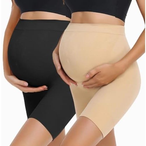 Seamless Maternity Shapewear for Dresses, Mid-Thighs Pregnancy Underwear, Pregnancy Must Haves, S-XXXL
