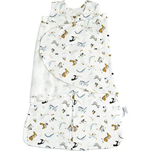 Swaddle-Blanket Baby Girl & Boy Swaddles Newborn Infant Transition Safe Wrap Blankets Breathable (Dinosaur, Small, 0-3 Month)