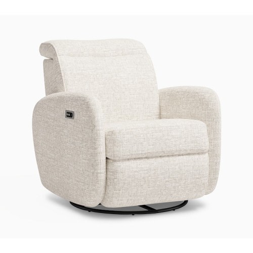 Pottery Barn Kids Modern Swivel Power Glider Recliner