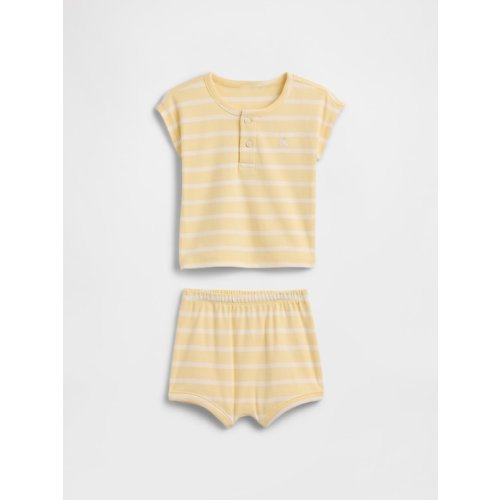 Baby Two-Piece Graphic Outfit Set (0-3m)