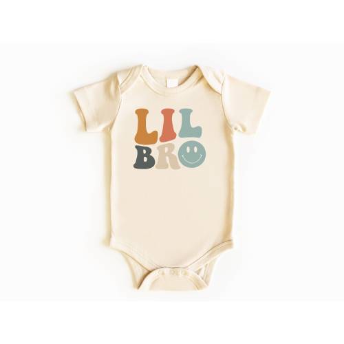 Lil Bro Baby Bodysuit, Little Brother Announcement, Baby Boy Outfit, Baby Boy Gifts, Pregnancy Announcement, Baby Boy Clothes, Baby Gifts