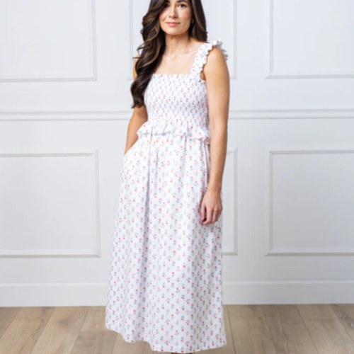 Organic Smocked Sundress