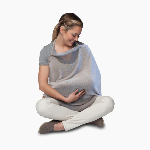Boppy Infinity Nursing Scarf - Silver Grey