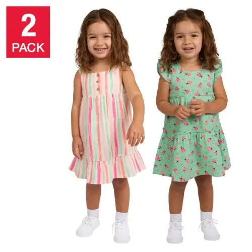 Koala Baby 2-pack Gauze Dress & Diaper Cover Set