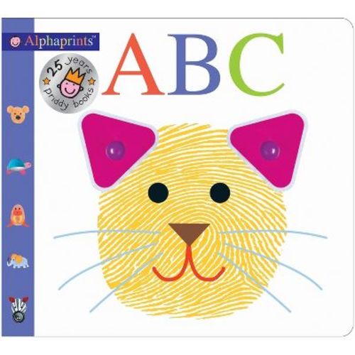Alphaprints: ABC (25th Anniversary) - by Priddy Books (Board Book)