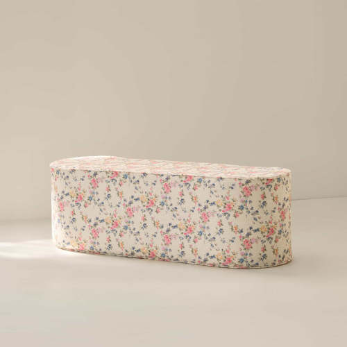 Soft Floral Ottoman Coffee Table | Ellie | House of Noa