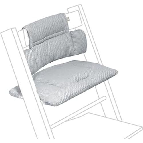 Stokke Tripp Trapp Classic Cushion 2, Nordic Blue - Pair with Tripp Trapp Chair or High Chair for Support & Comfort - Machine Washable