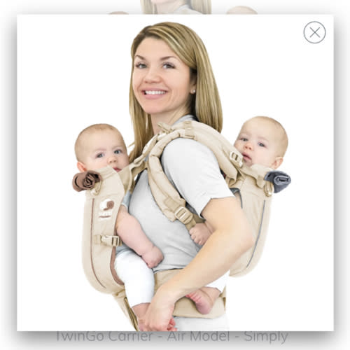 TwinGo | Baby Carrier for Twins | Breastfeeding Pillow for Twins