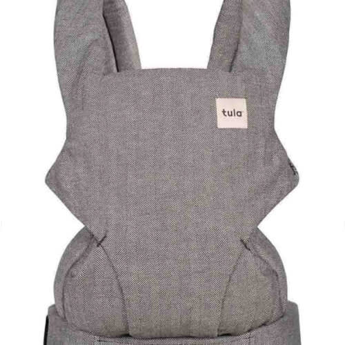 Explore Linen Baby Carrier: Ash Grey | Baby Tula Linen Collection – Baby Tula US
