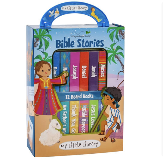 My Little Library: Bible Stories (12 Board Books)