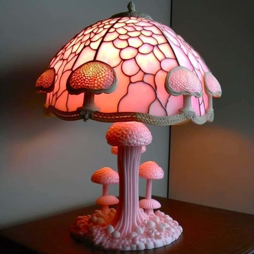 (🎉Last day sale🔥) Dyed resin plant series table lamp