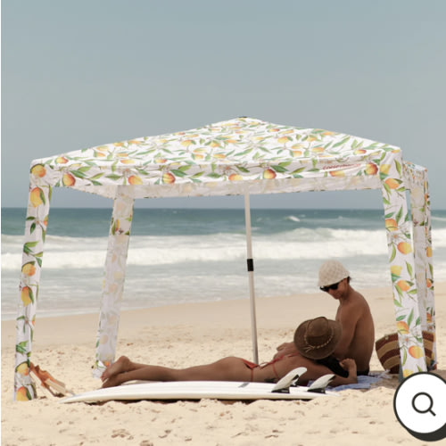 CoolCabana - The World's Best Beach Shelter 8' x 8' and 6' x 6' | UPF 50+ | Beach Shade for the whole family | Strong in the Wind – CoolCabanas
