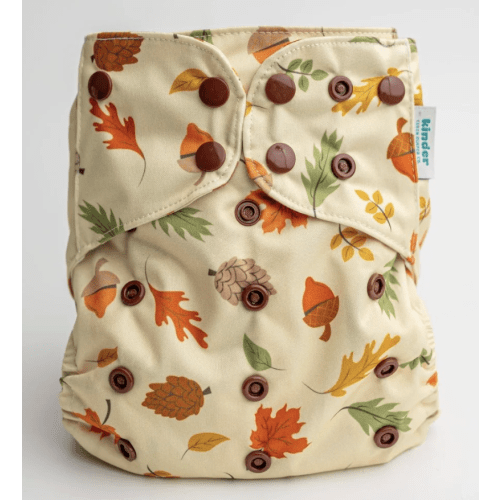 Nature: Essentials Pocket Cloth Diaper with Athletic Wicking Jersey, Grows with your Baby