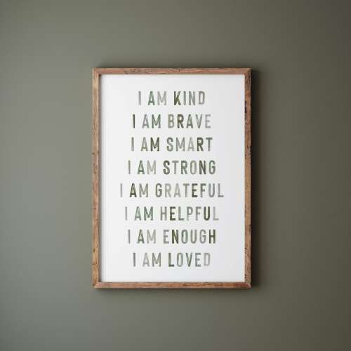 Boys affirmations prints, sage green affirmations, playroom print, boys room print, boys nursery print, affirmations for kids print