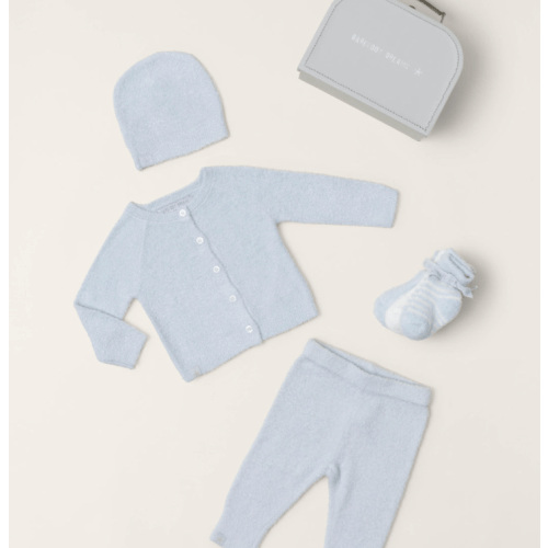Barefoot Dreams Classic Newborn Set for Going Home in Color: BLUE