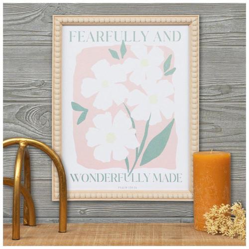 Psalm 139:14 Wood Wall Decor