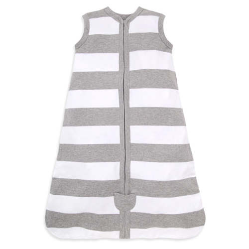 Rugby Stripe Organic Beekeeper™ Wearable Baby Blanket - Heather Grey – Burt's Bees Baby
