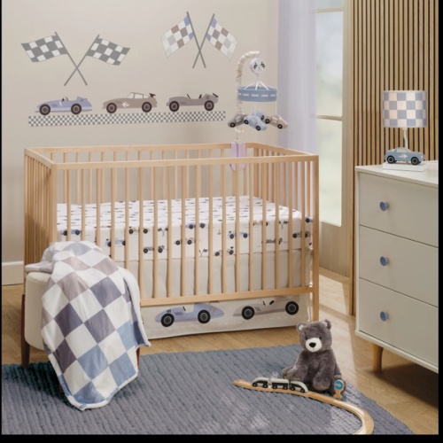Little Racer 3-Piece Crib Bedding Set