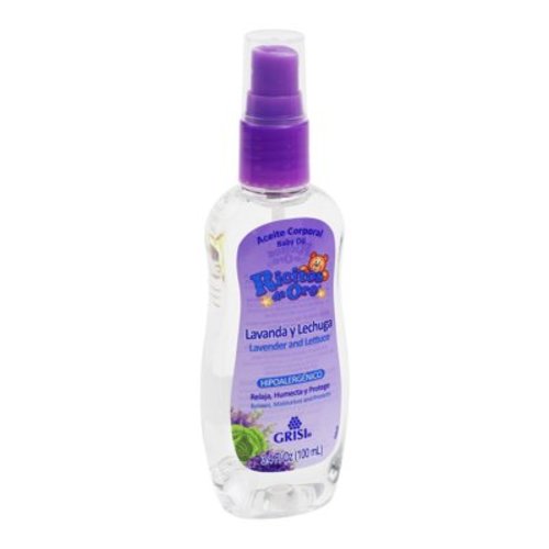 ACEITE CORPORAL RICITOS DE ORO LAVANDA Y LECHUGA 100 MILLILITRE - MLT