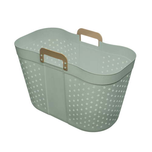 Mainstays Oval Flex Decorative Basket Sage