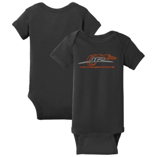 JR Motorsports Official Team Apparel Newborn & Infant Neon Logo Bodysuit - Black