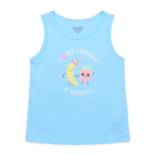 Garanimals Toddler Girl Graphic Jersey Tank, Sizes 18M-5T
