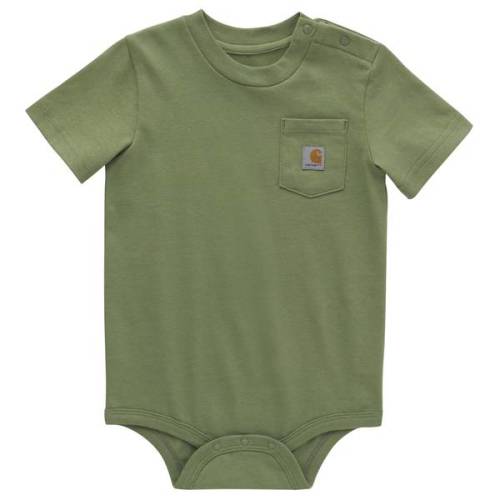 Infant Boy's Pocket Short Sleeve Bodysuit