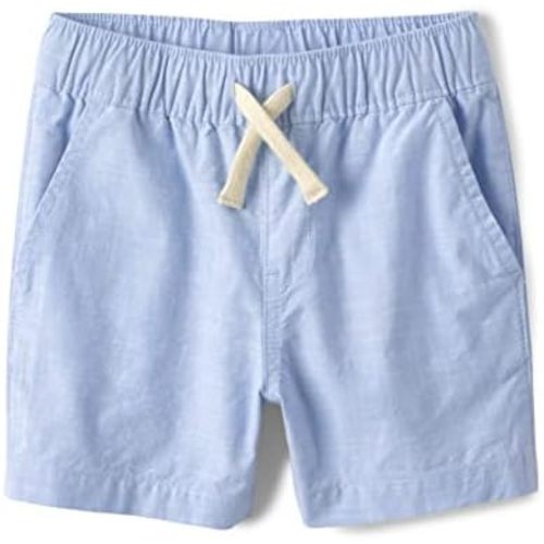 The Children's Place Boys' Uniform Pull on Cargo Shorts
