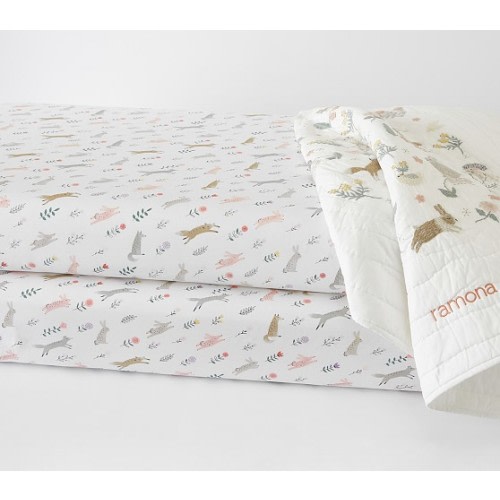 Ramona Woodland Crib Bedding Sets | Pottery Barn Kids