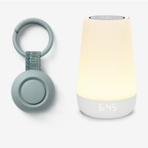 Hatch Baby Sleep Bundle: Home & Travel Sound Machines Includes Rest 2nd Gen and Portable Rest Go (Slate)