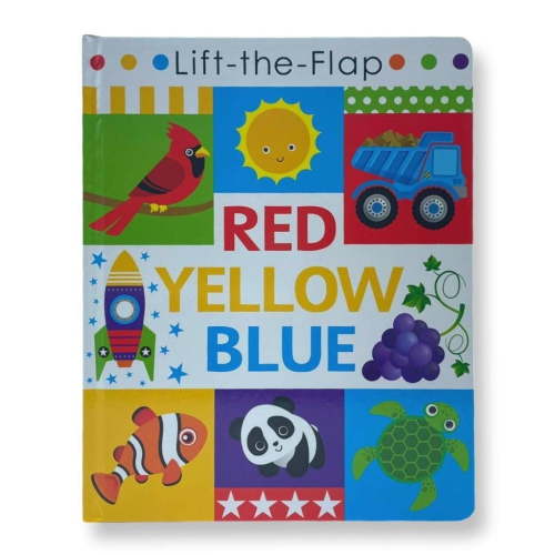 Red, Yellow, Blue- Lift the Flap Activity Kids Books - Childrens Books, Toddler Books
