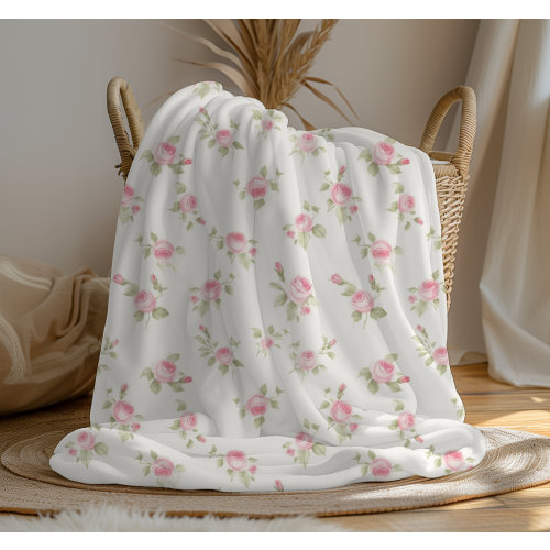 Roses Plush Blanket 50&quot;x 60&quot;