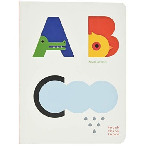 TouchThinkLearn: ABC (Baby Board Books, Baby Touch and Feel Books, Sensory Books for Toddlers)