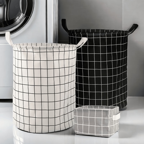 Extra Large Laundry Basket with Handles,Collapsible Baby Laundry Hamper 41.8L for Bedroom Bathroom Toy Storage Organizer(3 Pack)