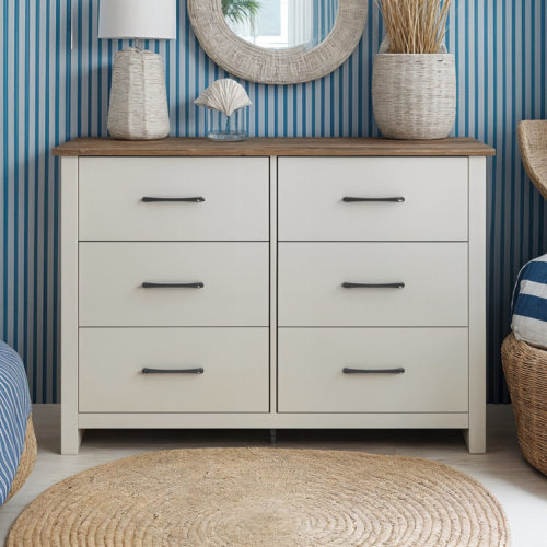 Walter 6 Drawers Double Dresser