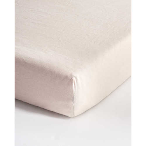 Linen Fitted Crib Sheet 2-Pack
