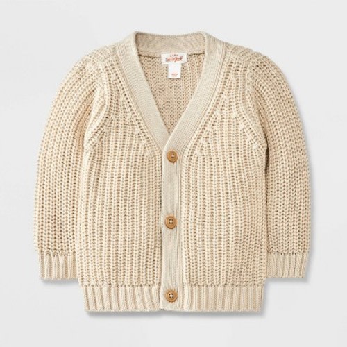 Baby Cardigan Sweater - Cat & Jack™, Color: Cream, Size: 0-3M