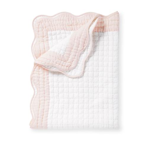 Serena & Lily Baywood Mini Quilt – Pink Sand