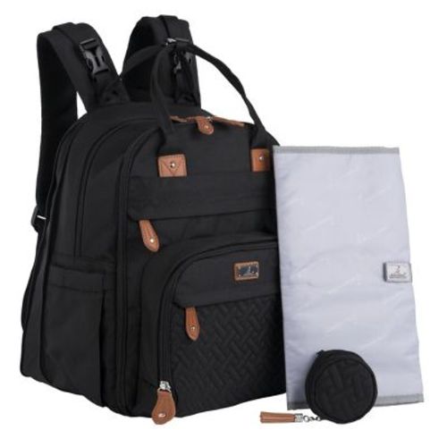 BabbleRoo Polyester Diaper Bag Backpack for Stylish Parents, Spacious Baby Bag, Versatile Baby Diaper Bag