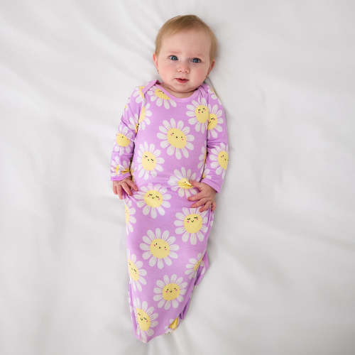 Flower Power Infant Gown | Little Sleepies