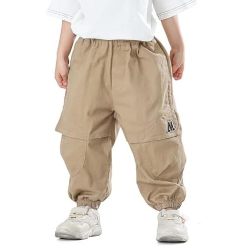 Toddler Pants Boys& Girls, Relaxed Stretch Twill Toddler Casual Pants