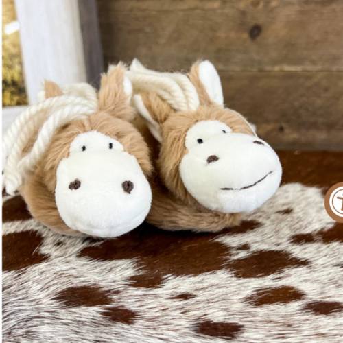Horse Mini Slipper (light brown)