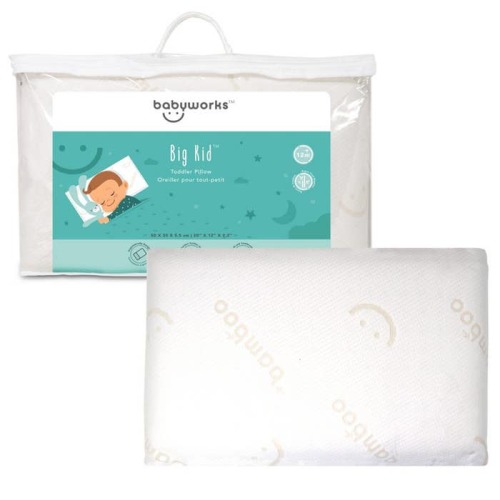 Toddler Pillow w/ Bamboo Pillowcase