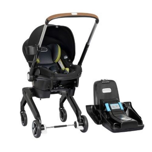Evenflo Shyft DualRide Travel System with Carryall Storage - Durham Green