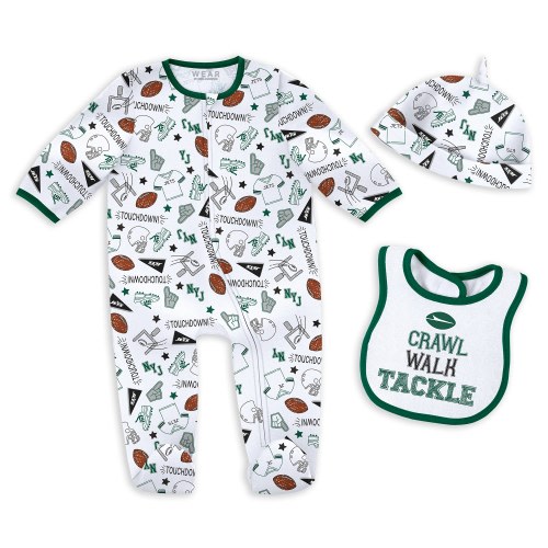 New York Jets WEAR by Erin Andrews Newborn & Infant Sleep & Play Set