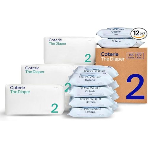 Diapers and Wipes, Size 2